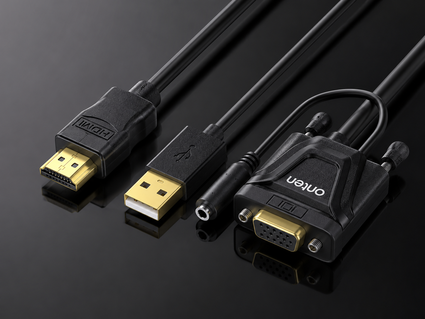 ONTEN OTN-5137 HDMI to VGA + Audio Cable: Why It's a Smart Choice for Your Setup