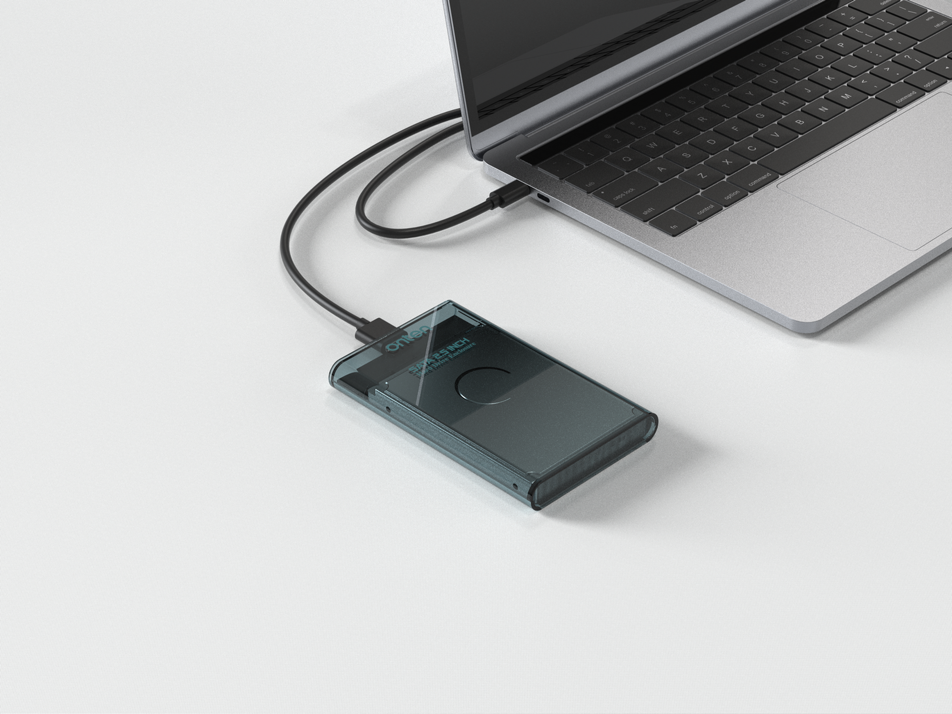 ONTEN OTN-UHD2 2.5-Inch HDD External Enclosure 5Gbps: The Slim, Portable Solution for Your Laptop Hard Drive