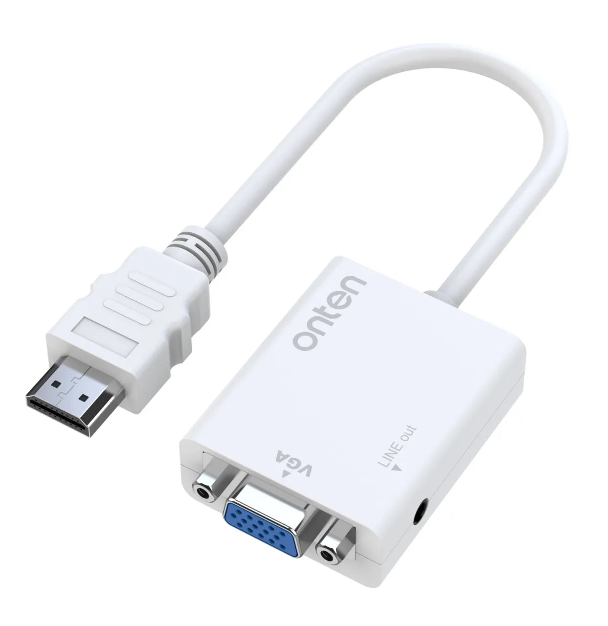 OTN-5168 Converter HDMI to VGA Male With Audio Output