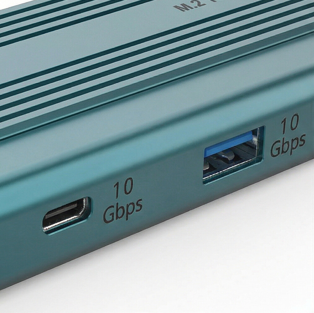 OTN-M232 Enclosure M.2 SSD With Integrated USB Hub