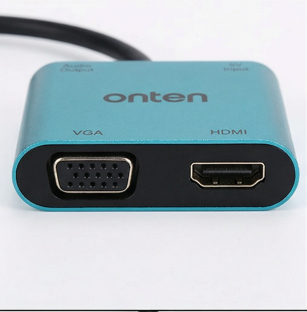 OTN-5166HV HDMI to VGA & HDMI Converter