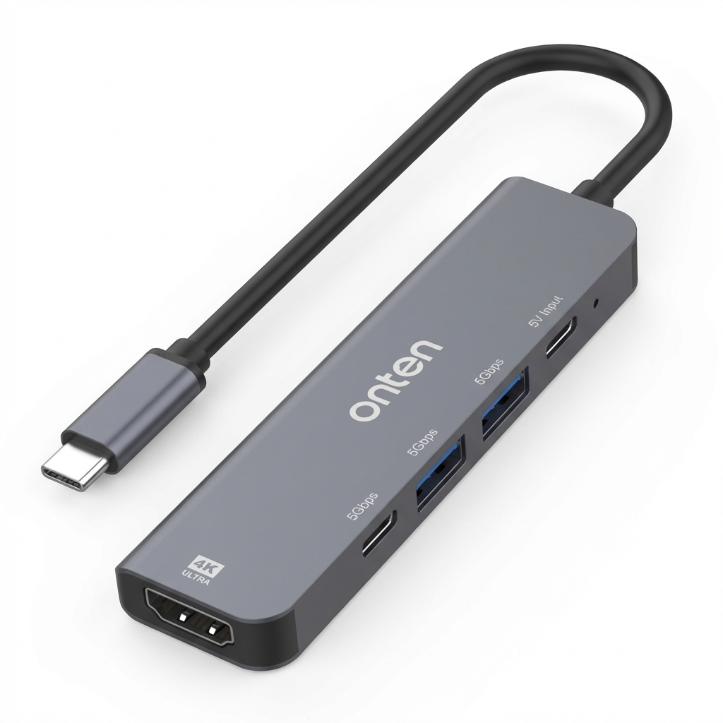 OTN-UC905S 5 in 1 USB Hub