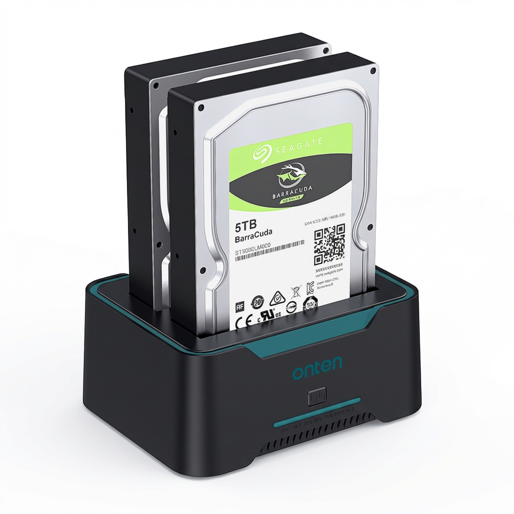 OTN-UHD6 SATA HDD & SSD Docking Station Cloning Device