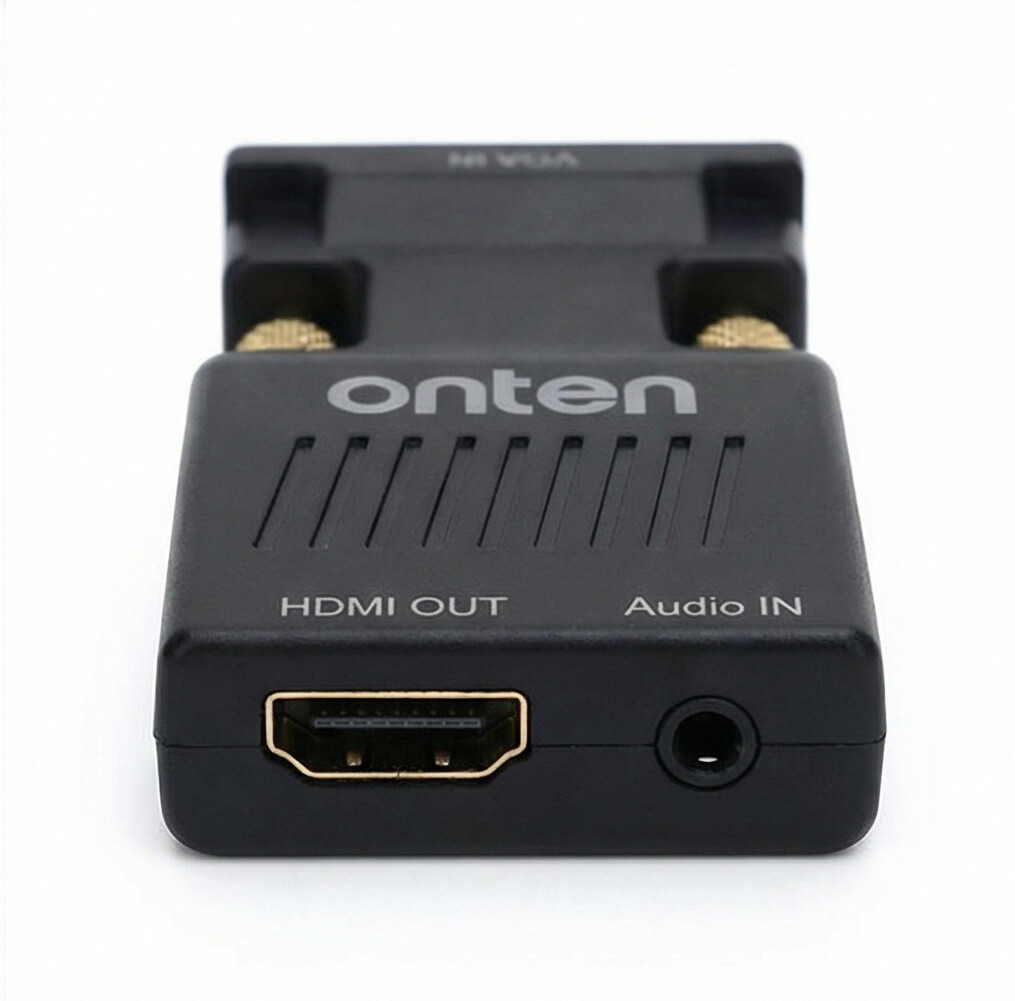 OTN-7508 VGA to HDMI Converter With 3.5mm Audio Input