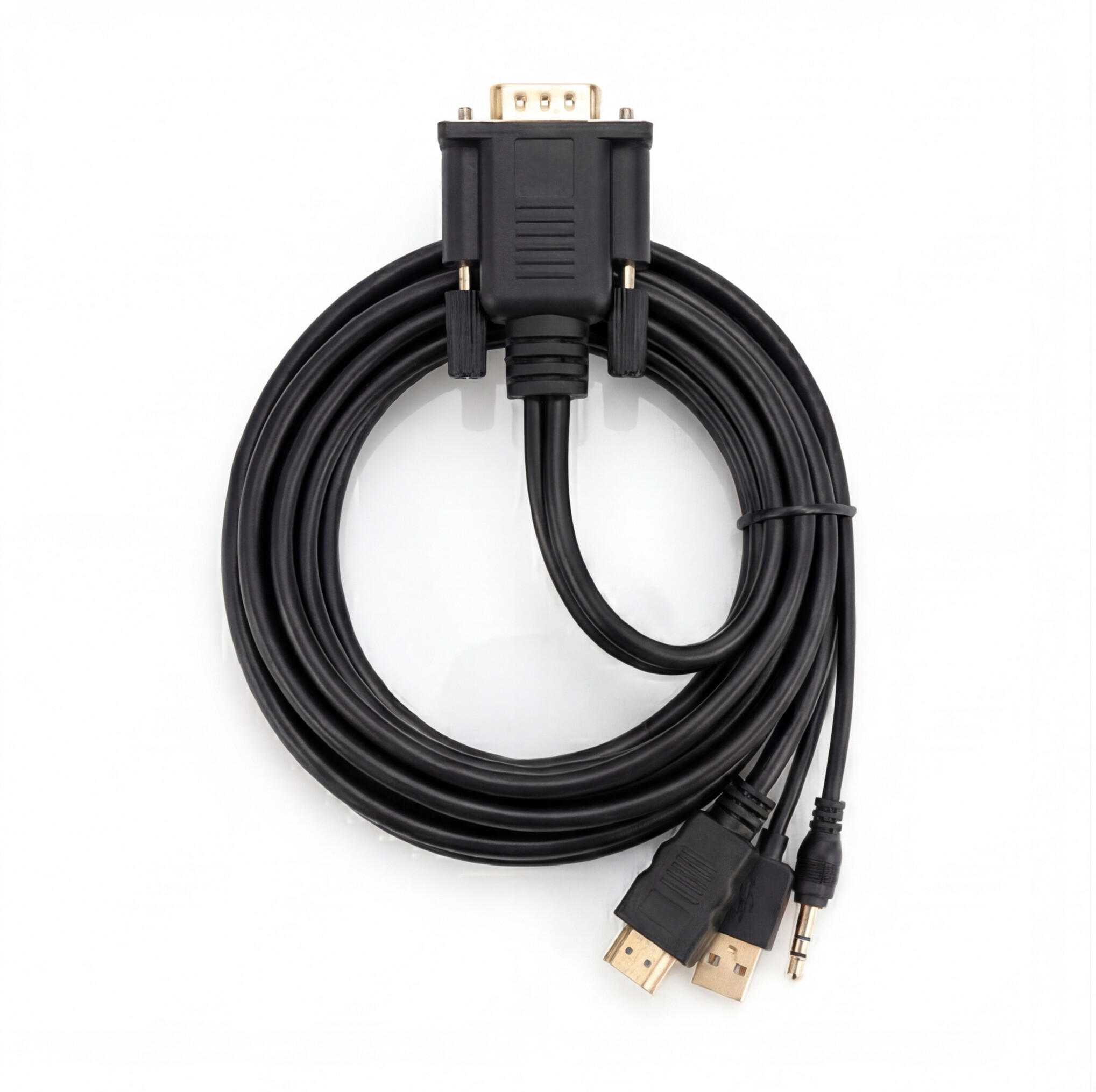 OTN-5167S HDMI to VGA Cable With Audio Jack