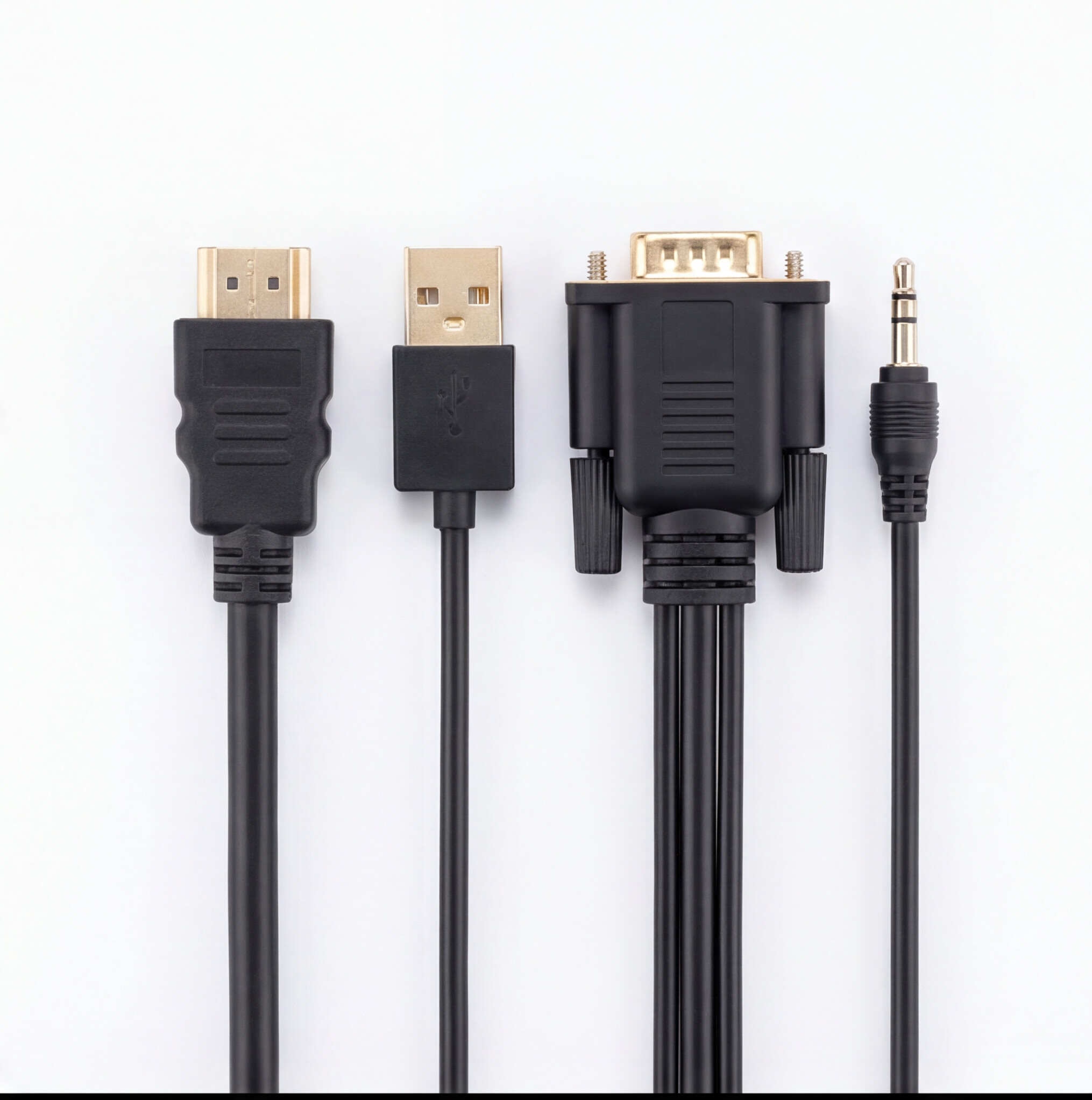 OTN-5167S HDMI to VGA Cable With Audio Jack