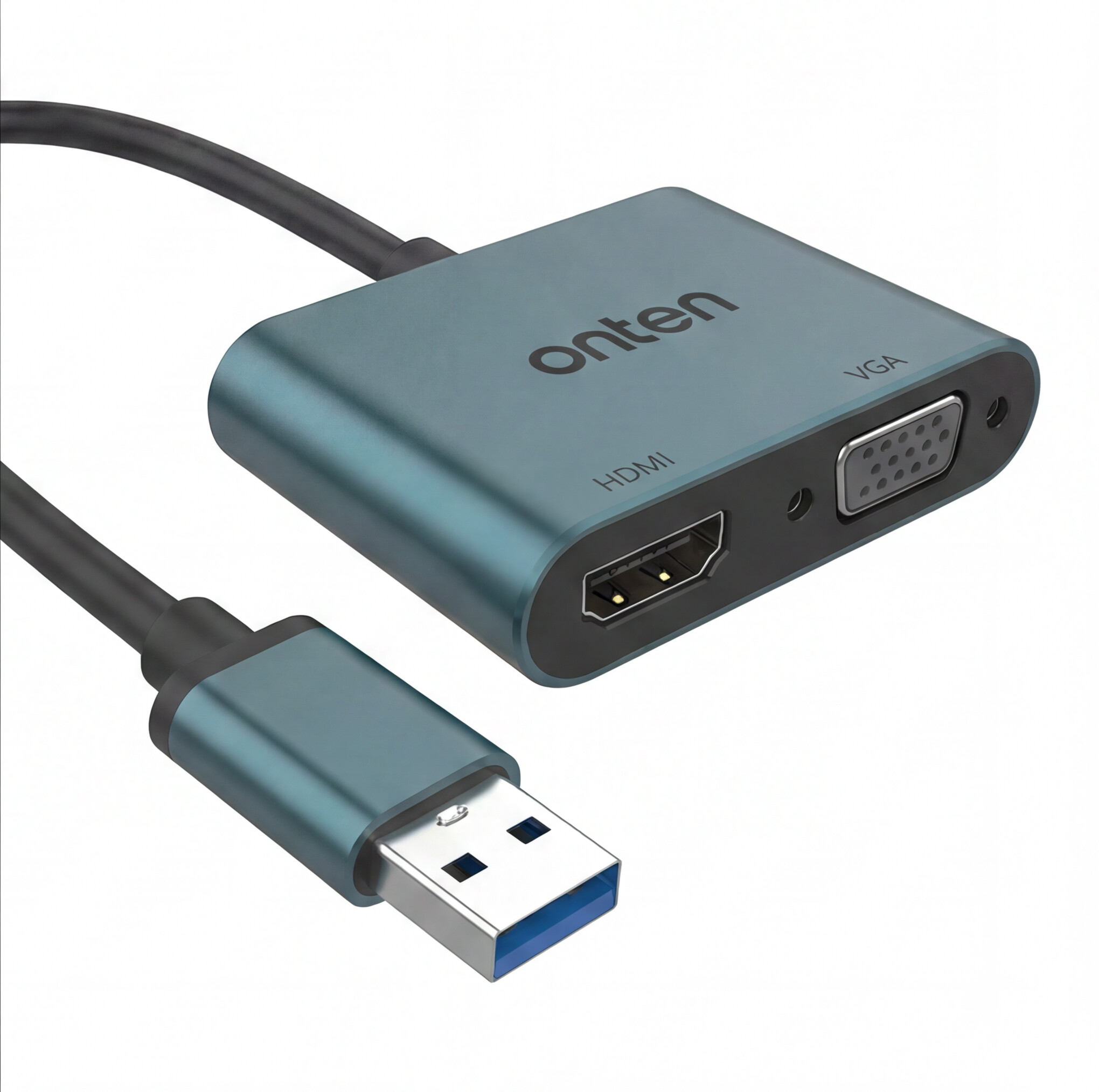OTN-5201B Converter USB 3.0 to HDMI & VGA 1080P 30Hz