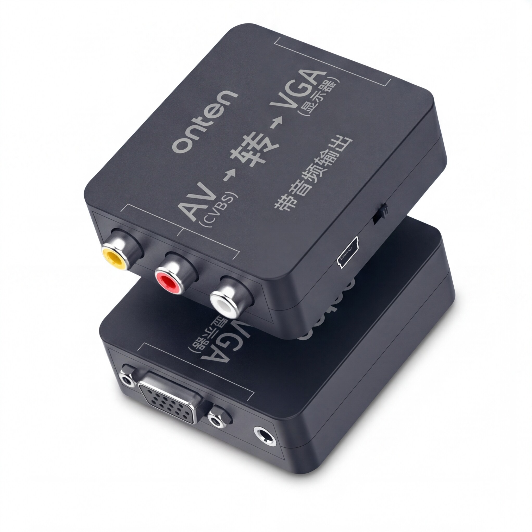 OTN-7109 Converter AV to VGA With Audio