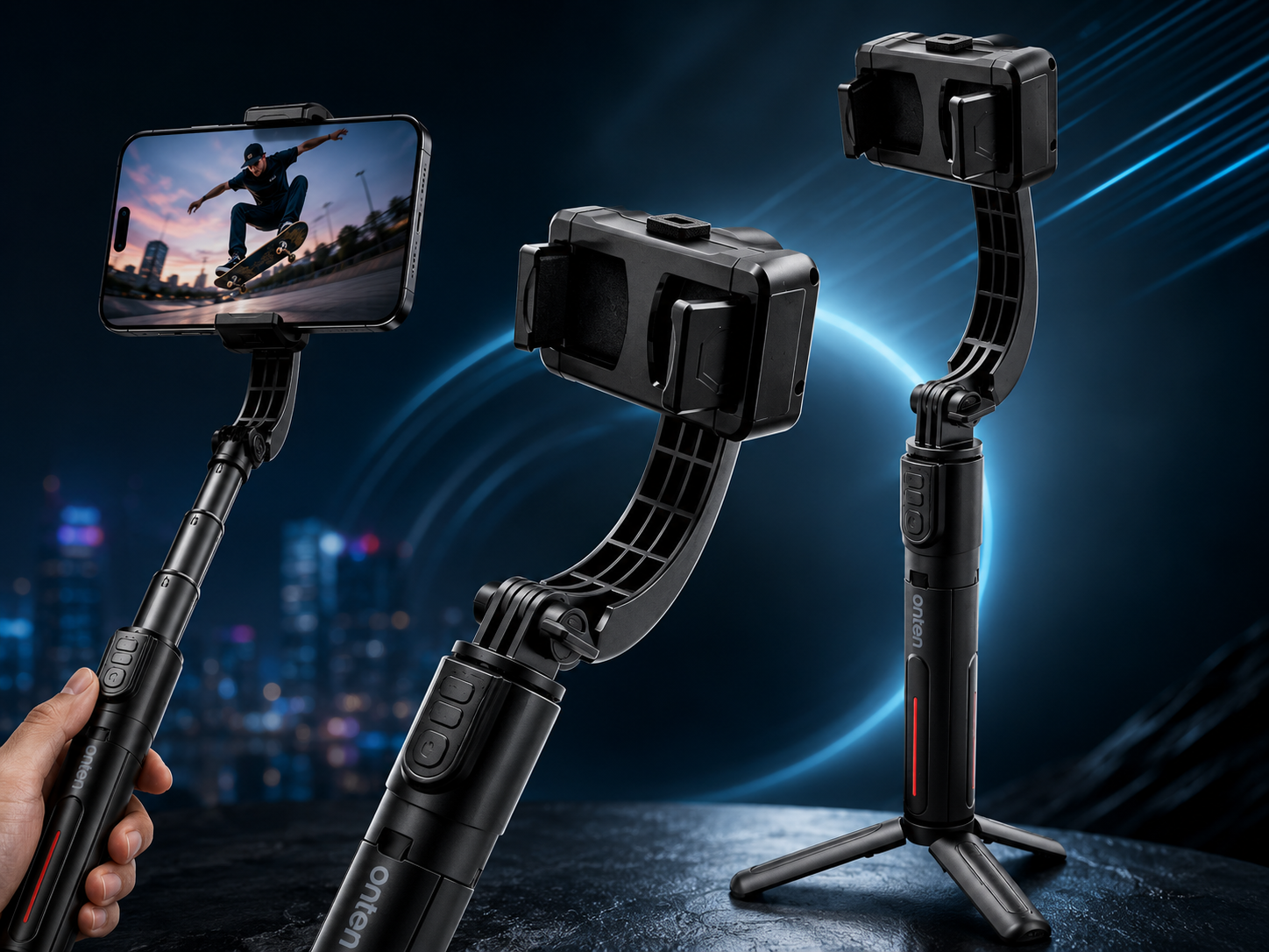 ONTEN OTN-DS60 1-Axis Gimbal Bluetooth Tripod Stabilizer Review: Step-by-Step Guide