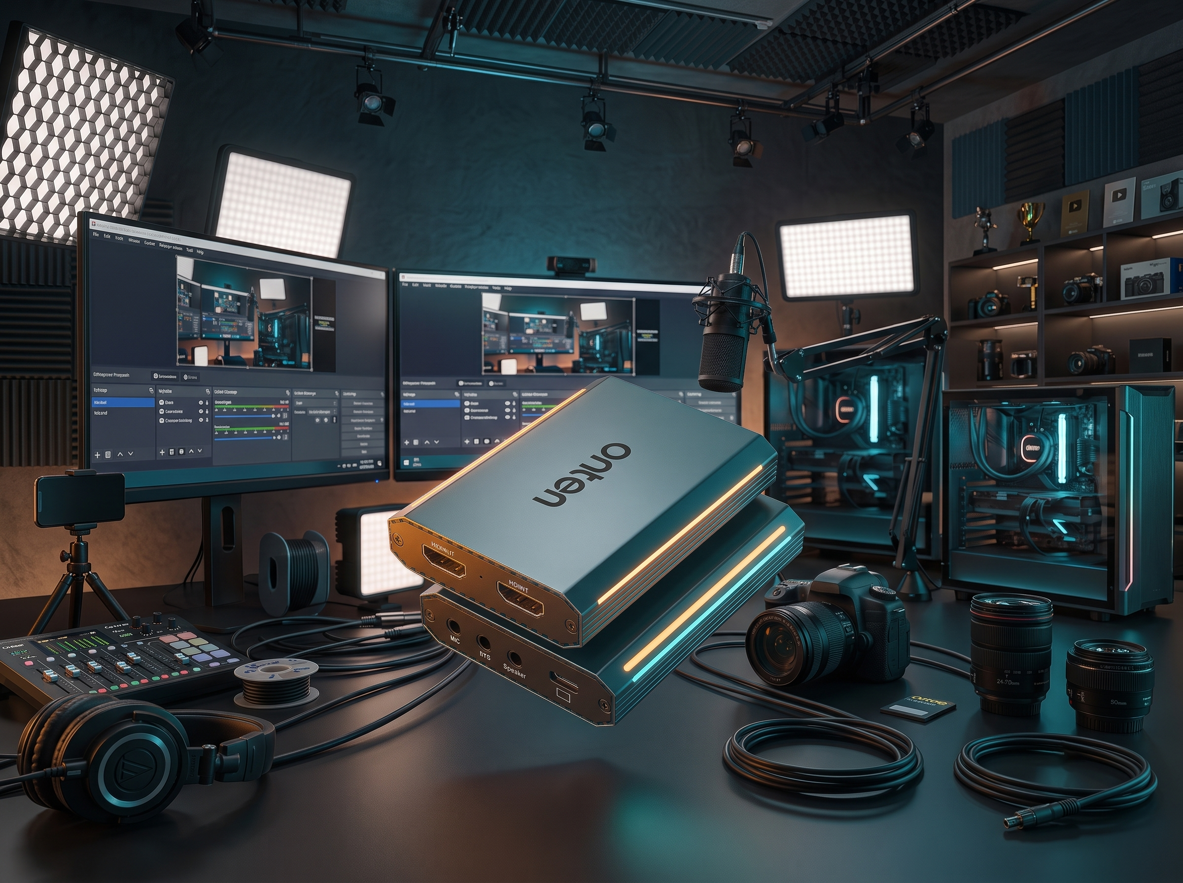 ONTEN OTN-332 HDMI Video Audio Pro Capture Card: Why It's Built for Serious Content Creators
