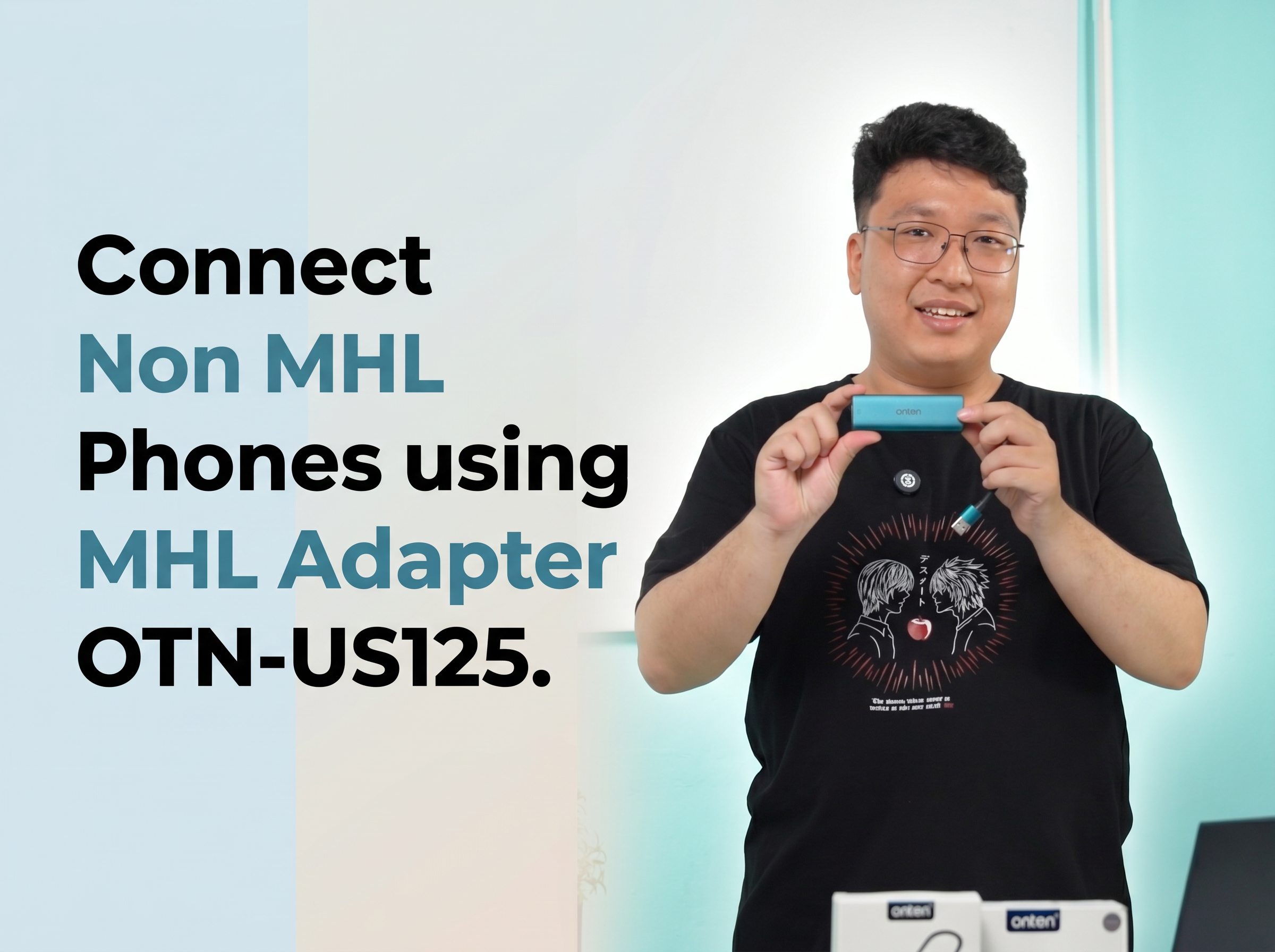 How to Connect MHL on the Onten OTN-US125 USB Hub: Step-by-Step Guide (No MHL Phone Needed!)