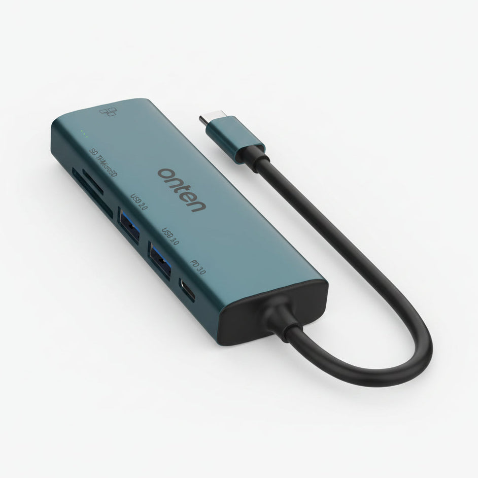OTN-UC122 Converter Type C TO 6 IN 1 (LAN + TF SD)