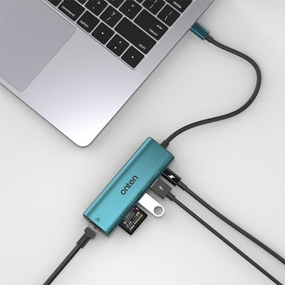 OTN-UC122 Converter Type C TO 6 IN 1 (LAN + TF SD)