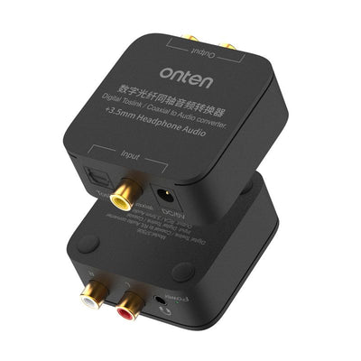 OTN-37506 Audio Adapter Toslink & Coaxial to RCA & 3.5MM Audio Jack