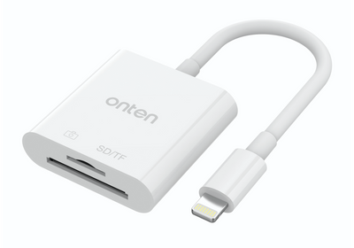 OTN-CR202 Lightning Card Reader SD / TF For Iphone