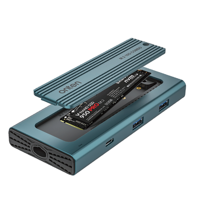OTN-M323 M.2 NVME Enclosure With USB HUB