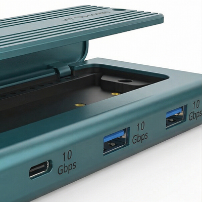 OTN-M232 Enclosure M.2 SSD With Integrated USB Hub