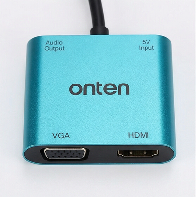 OTN-5166HV HDMI to VGA & HDMI Converter