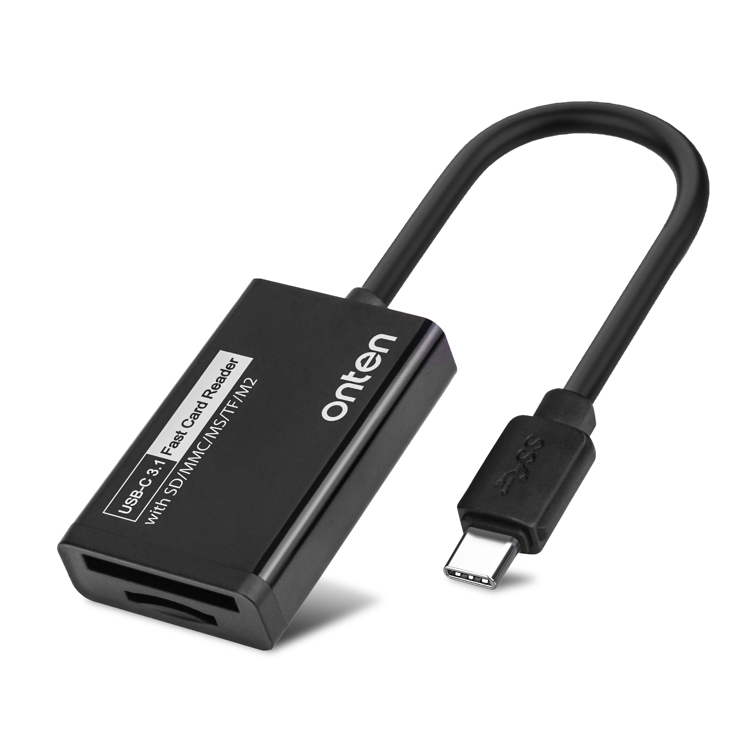 OTN-9513B TYPE-C TO 4 IN 1 READER (TF,SDHC,M2,MS)