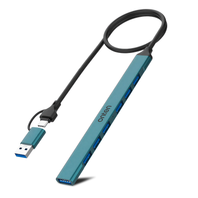 OTN-UCA9702 ONTEN USB HUB 7 Port Dual Connection