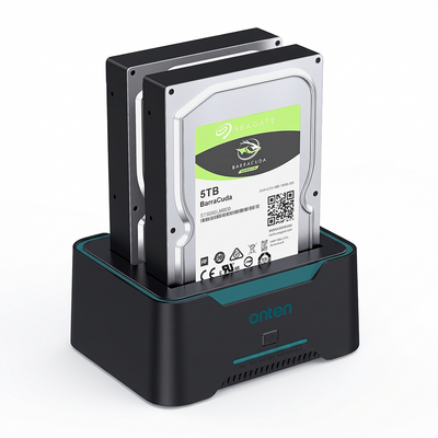 OTN-UHD6 SATA HDD & SSD Docking Station Cloning Device