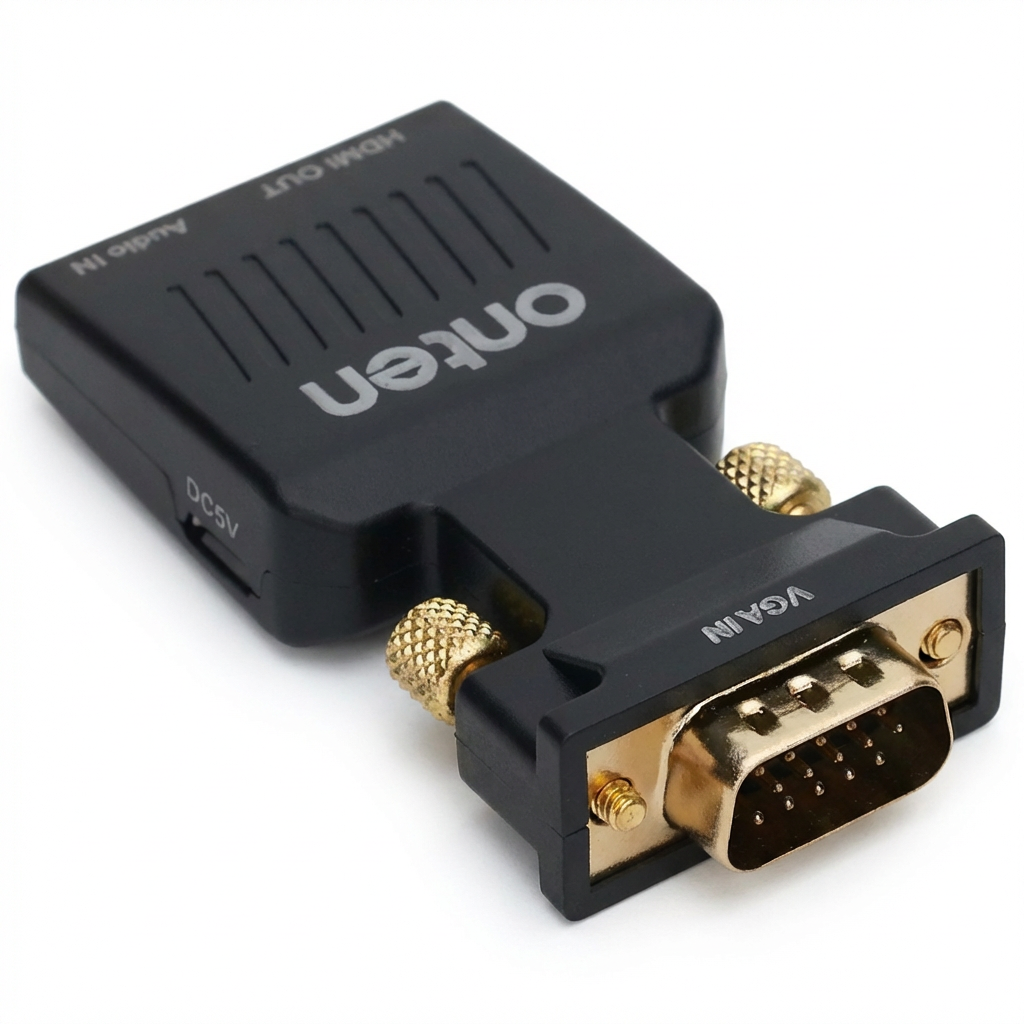 OTN-7508 VGA to HDMI Converter With 3.5mm Audio Input