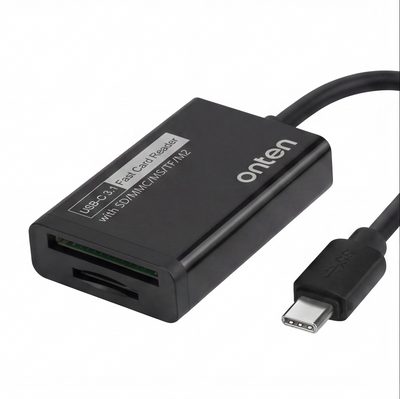 OTN-9513 Card Reader USB C For SD Card & Micro SD