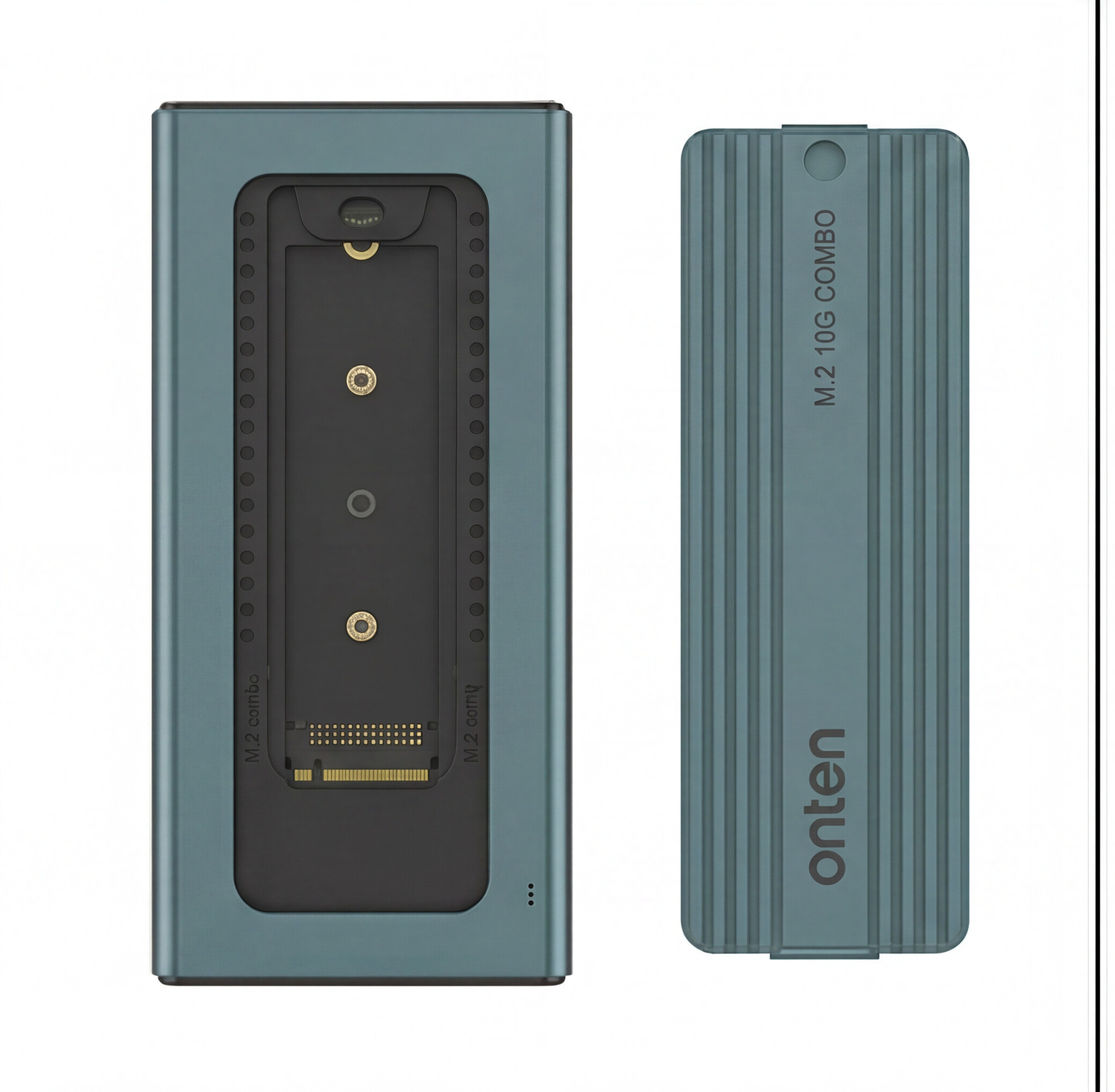 OTN-M323 M.2 NVME Enclosure With USB HUB
