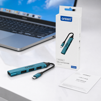 OTN-9701D ONTEN USB C 2.0 HUB 4 Port