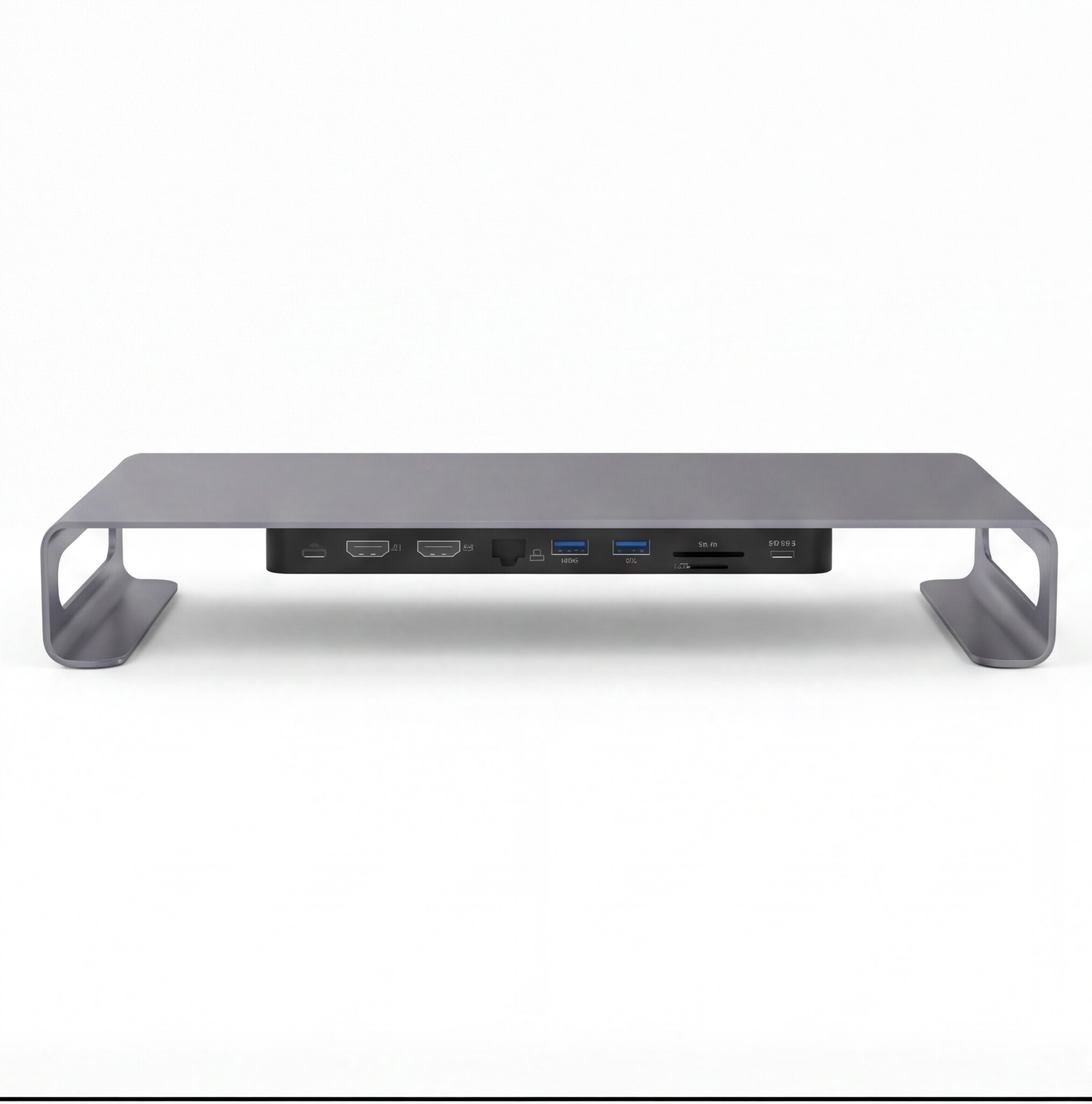 OTN-95107 Laptop Stand With USB Docking 8 in 1