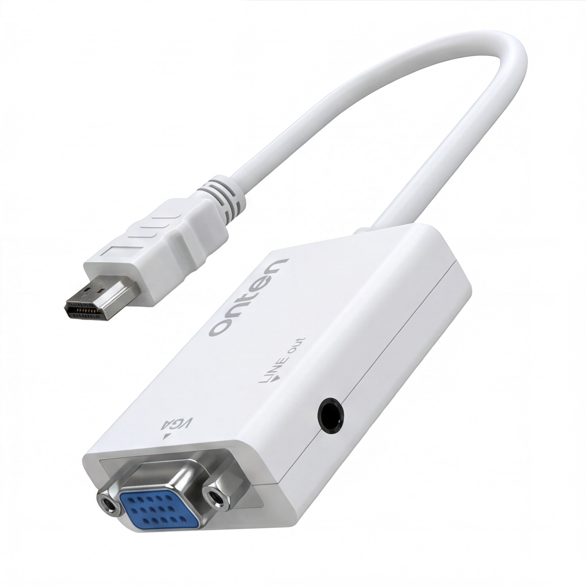 OTN-5168 Converter HDMI to VGA Male With Audio Output
