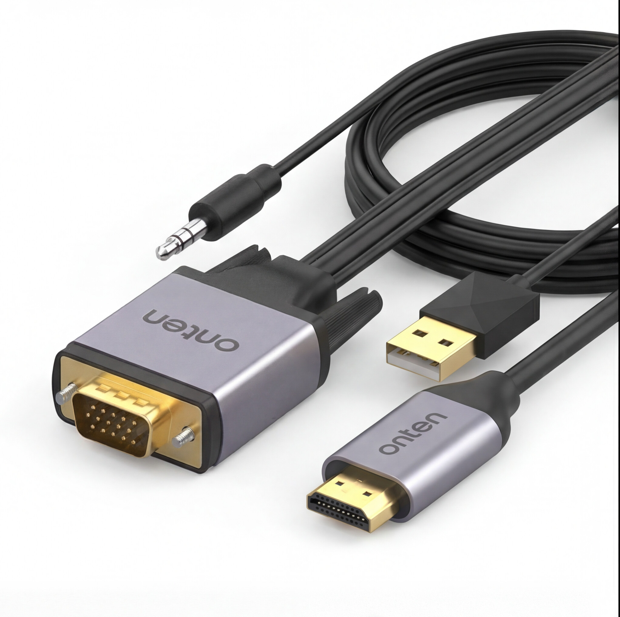 OTN-5139S VGA to HDMI Kabel 1080P 60Hz
