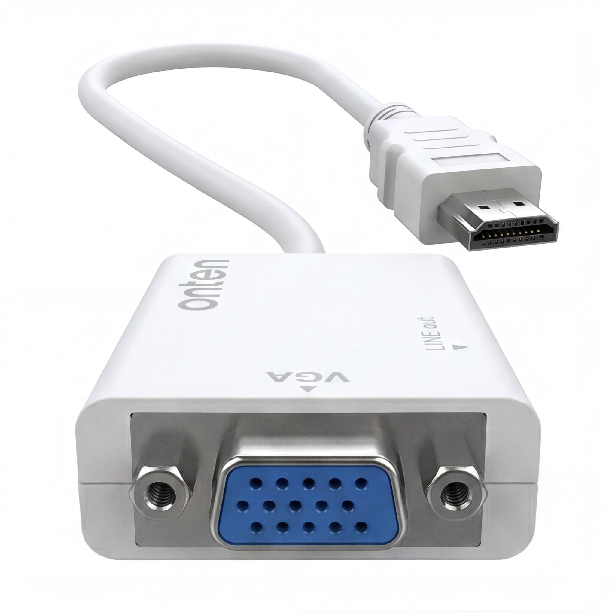 OTN-5168 Converter HDMI to VGA Male With Audio Output