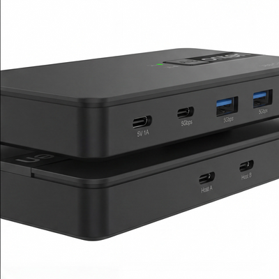 OTN-KVM100 USB HUB Switcher For 2 Computer
