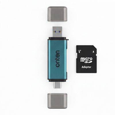 OTN-CR532 Card Reader SD / TF Dual USB Mode Type A & Type C