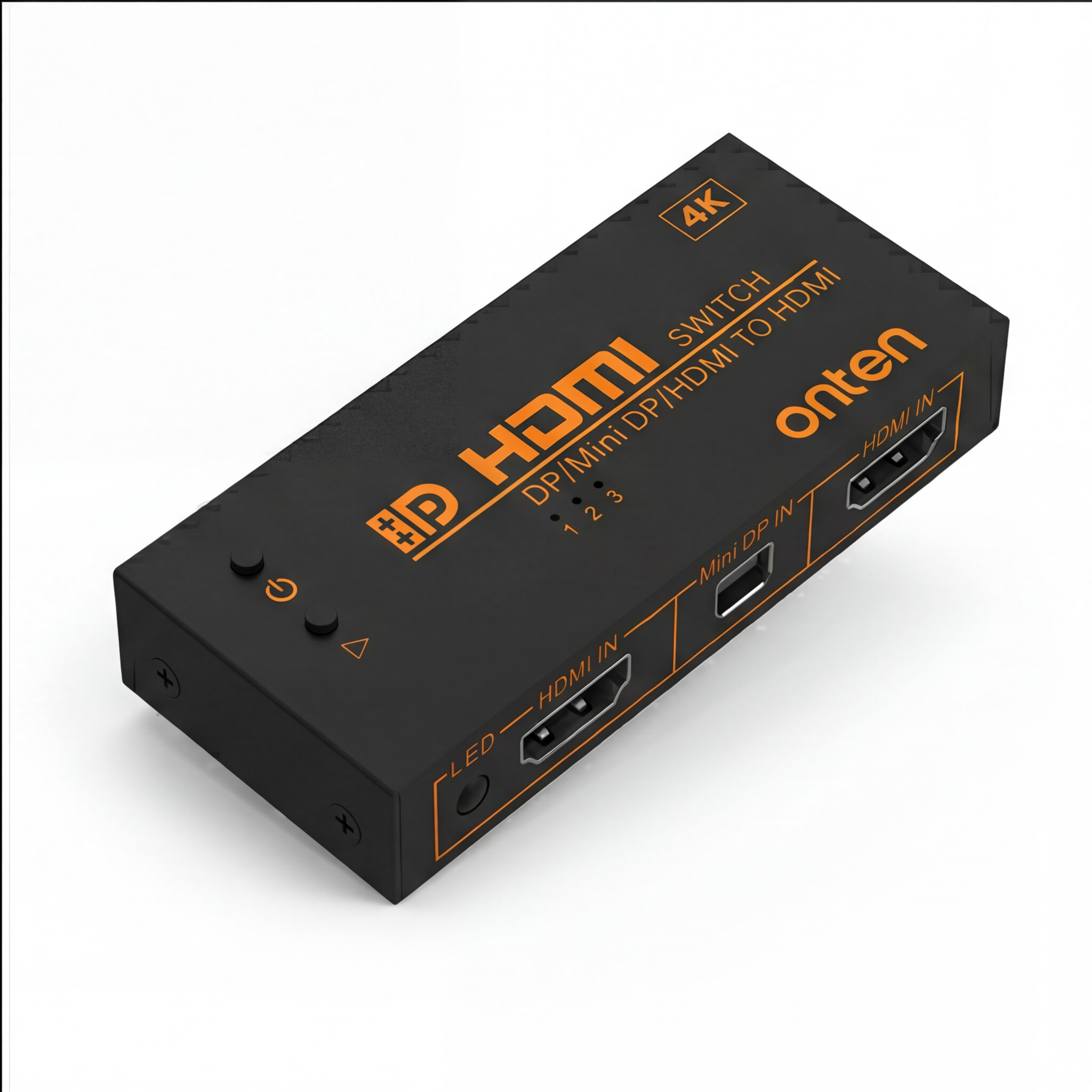 OTN-CS331 HDMI DP & MINI DP Switcher to HDMI