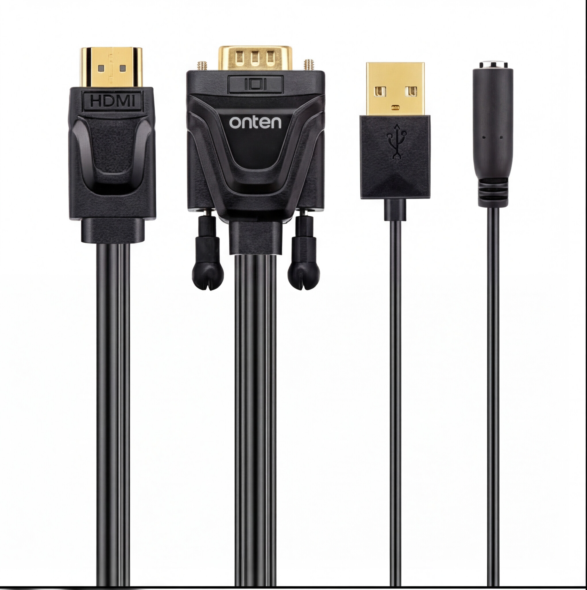 OTN-5137 Hdmi to VGA With Audio Cable 1080P