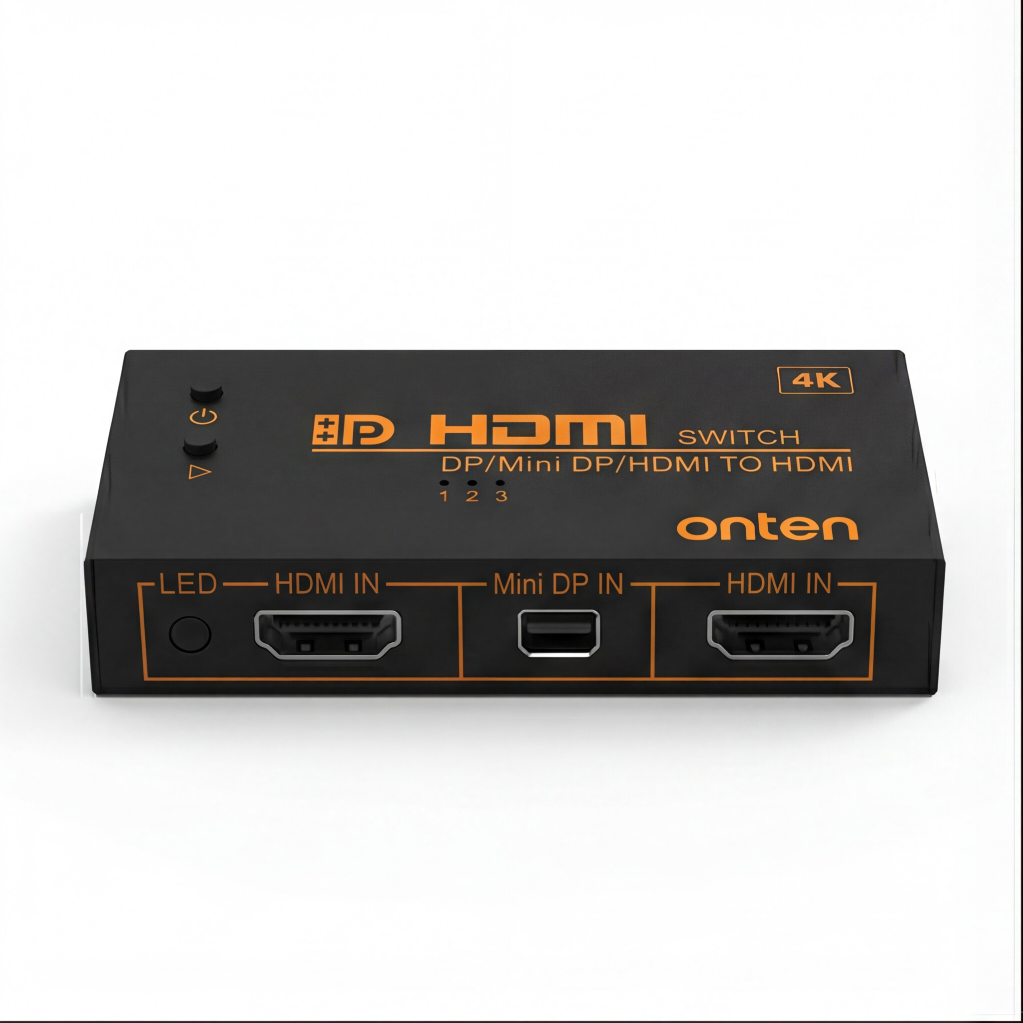 OTN-CS331 HDMI DP & MINI DP Switcher to HDMI