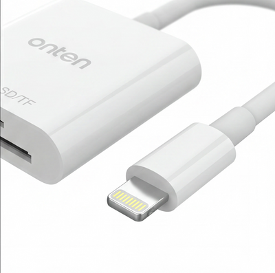 OTN-CR202 Lightning Card Reader SD / TF For Iphone